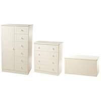 Warwick Bedroom Set 3 White