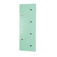 wall mounted mint coat rack in high gloss