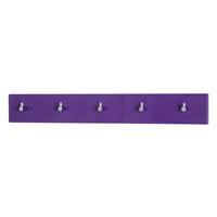 Wall Mounted Purple Coat Hanging Rack