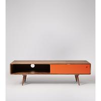 watson media unit in acacia orange