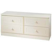 Warwick 4 Drawer Bed Box Warwick - 4 Drawer Bed Box - White