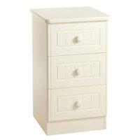 warwick 3 drawer bedside cabinet warwick 3 drawer bedside cabinet whit ...