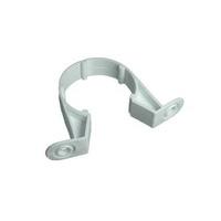 Waste Compression 32MM 1 1/4 Inch Pipe Clips White Bracket Plastic Pk of 120