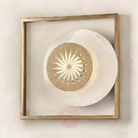 wall light ajani silver