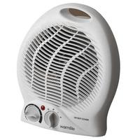 Warmlite WL44002 2kW Upright Fan Heater with Thermostat