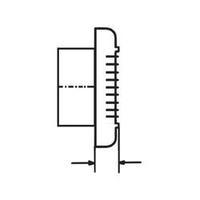 wall and ceiling fan 98 mh 10 cm siku siku 100 azl