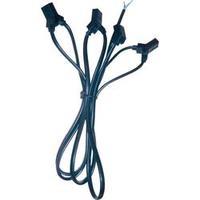 WallairPower cable;MANIFOLD FANS -connecting cable Black H03VVH2-F