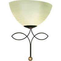 Wall light E27 60 W HV halogen, LED EGLO Beluga Traditional 89135 Champagne, Brown antique