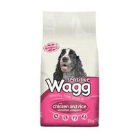 Wagg Complete Dry Dog Food Sensitive Chicken and Rice 2kg