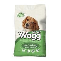 Wagg Complete Worker with Beef and Veg 17kg