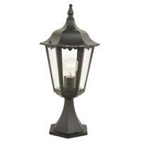 Waterville Black Post Top Light