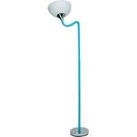 Wallwasher Energy-saving bulb E27 20 W Brilliant Lucie Chrome, Blue