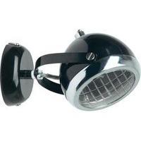 Wall spotlight G9 33 W HV halogen Brilliant G14910/06 Black (glossy), Chrome