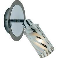 wall spotlight e14 40 w hv halogen brilliant wega 2451015 chrome