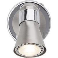 Wall spotlight GU10 5 W HV halogen Brilliant Sanny G15410/77 Chrome