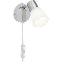 Wall spotlight E14 3 W LED Brilliant Janna G46112/77 Chrome