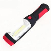 Waterproof Outdoor Work Lights Plastic Multifunctional LED Flashlight Maintenance Lights 3 AAA Batteries(Not Included)