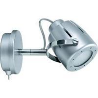 Wall spotlight GU10 11 W Energy-saving bulb Paulmann Mega 66614 Chrome (matt)