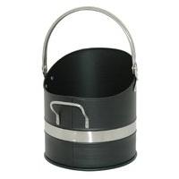 Warwick Black And Pewter Coal Bucket, From The Gallery Collection