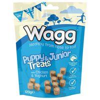 wagg puppy treats saver pack 3 x 120g