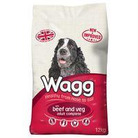 Wagg Complete Beef & Veg - 12kg