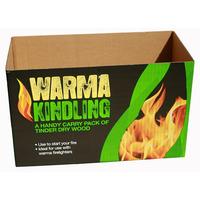 warma stove kindling 3 kg x 4 box