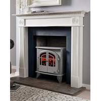 warmlite 2000w log effect stove grey