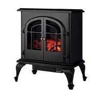 warmlite 2000w matt black stove