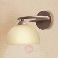 wall light christian in brown