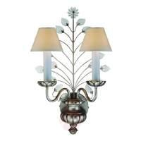 wall light apliara with floral decorations