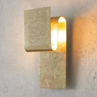 wall light fold with led gold leaf