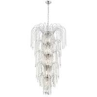 Waterfall Crystal Chandelier Ceiling Light