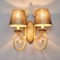 Wall Light in a Country House Style with Shades