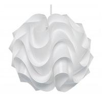 Wavy 30cm White Shade