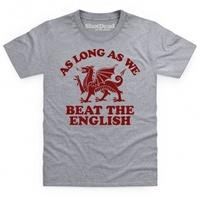 Wales Beats England Rugby Kid\'s T Shirt