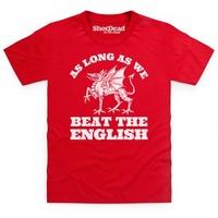 Wales Beats England Football Kid\'s T Shirt