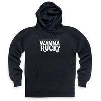 Wanna Ruck White Hoodie