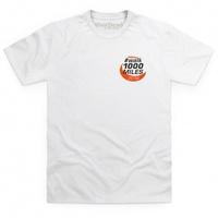 Walk 1000 Miles Logo T Shirt