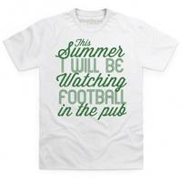 Watching Football Wales T Shirt