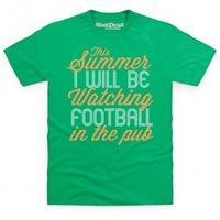 Watching Football Ireland T Shirt