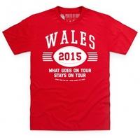 Wales Tour 2015 Rugby T Shirt