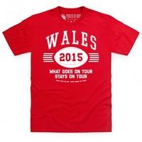 wales tour 2015 rugby t shirt