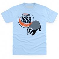 Walk 1000 Miles 2016 Badger T Shirt