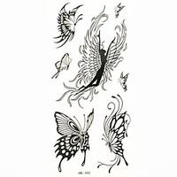 Waterproof Butterfly Temporary Tattoo Sticker Tattoos Sample Mold for Body Art(18.5cm8.5cm)