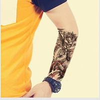 Waterproof Temporary Tattoos Large Arm Fake Transfer Tattoo Stickers Sexy Spray