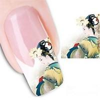 Water Transfer Printing Nail Stickers XF1316