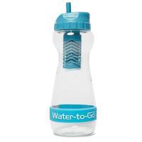 water to go filtered water bottle 500ml blue