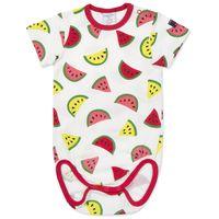 Watermelon Baby Bodysuit - White quality kids boys girls