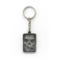 watch dogs skull keychain