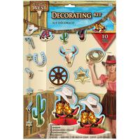 Way Out West Party Decoration Kit